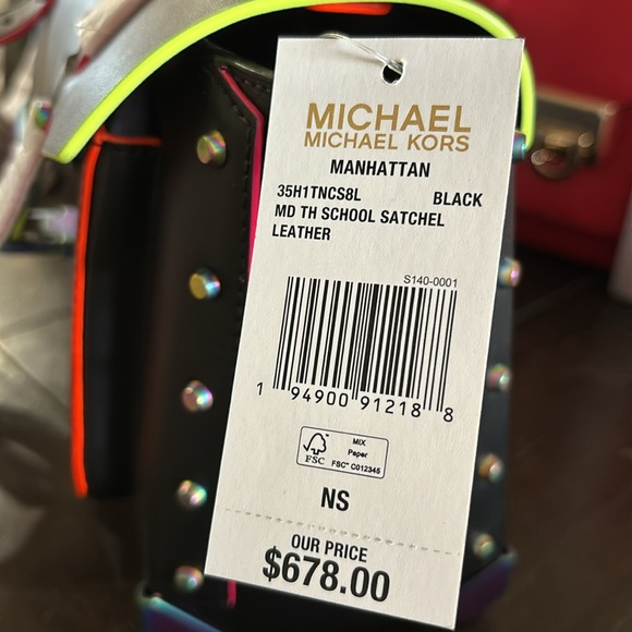 NWT Kors Manhattan School satchel - Picture 9 of 12